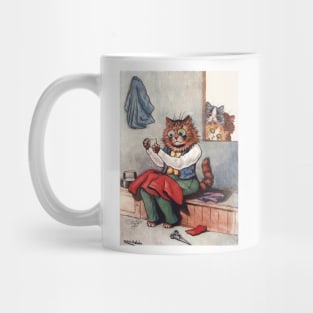 Sewing Tailor Cat Mug